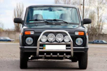 Lada Niva та Urban 1977- Bullbar QT007 (Otel Inoxidabil) foto 2