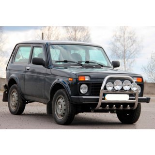 Bullbar QT007 (Otel Inoxidabil) foto 3