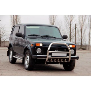 Bullbar QT007 (Otel Inoxidabil) foto 4