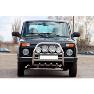 Bullbar QT007 (Otel Inoxidabil) foto 2