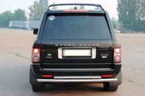 Range Rover III L322 2002-2012 Bara Spate AK002-Dubla (Inox) foto 2