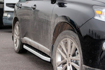 Lexus RX 2009-2015 Praguri Laterale Fullmond (2 buc, Aluminiu) foto 6
