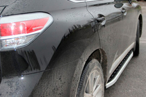 Lexus RX 2009-2015 Praguri Laterale Fullmond (2 buc, Aluminiu) foto 8