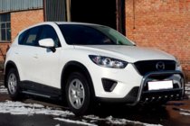 Mazda CX-5 2012-2017 Protectie Fata WT021 (Inox) foto 2
