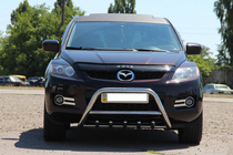 Mazda CX-7 2006-2012 Protectie Fata WT003 (Inox) foto 2