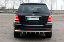 Mercedes GL class X164 2006-2012 Bara Spate AK-Style (Inox) foto 2