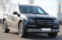 Mercedes GL сlass X164 2006-2012 Bara Fata ST015 (Inox) foto 3