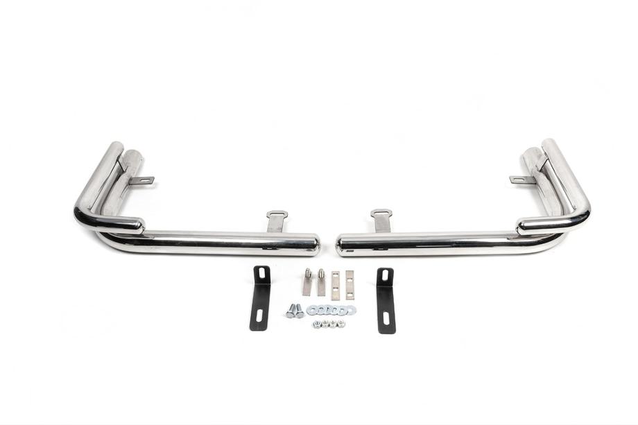 Mercedes Viano 2004-2014 Coltare spate AK003-Double (2 buc, inox) Foto 2