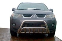 Mitsubishi Outlander 2006-2012 Bullbar WT002 (Inox) foto 1