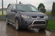 Mitsubishi Outlander 2006-2012 Bullbar WT002 (Inox) foto 2