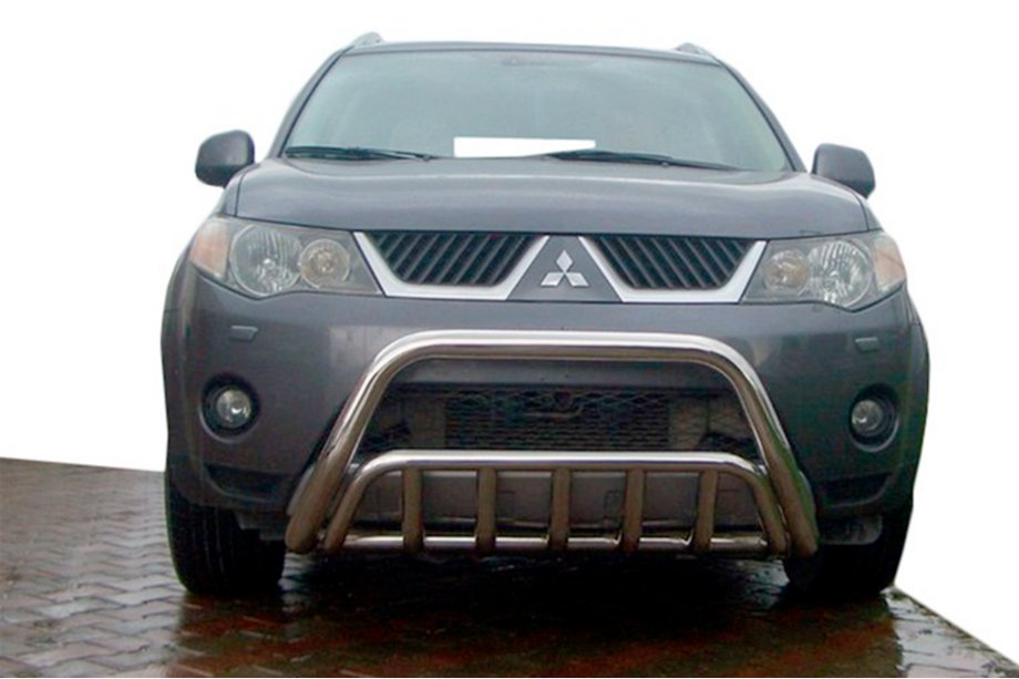 Mitsubishi Outlander 2006-2012 Bullbar WT002 (Inox) Image