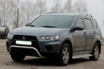 Mitsubishi Outlander 2006-2012 Bullbar WT007 (Inox) foto 2
