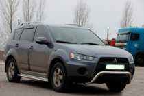 Mitsubishi Outlander 2006-2012 Bullbar WT007 (Inox) foto 3