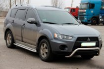 Mitsubishi Outlander 2006-2012 Bullbar WT007 (Inox) foto 4