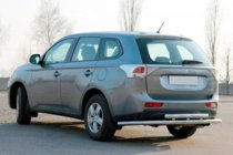 Mitsubishi Outlander 2012-2021 Bara Spate AK004 Inox foto 1