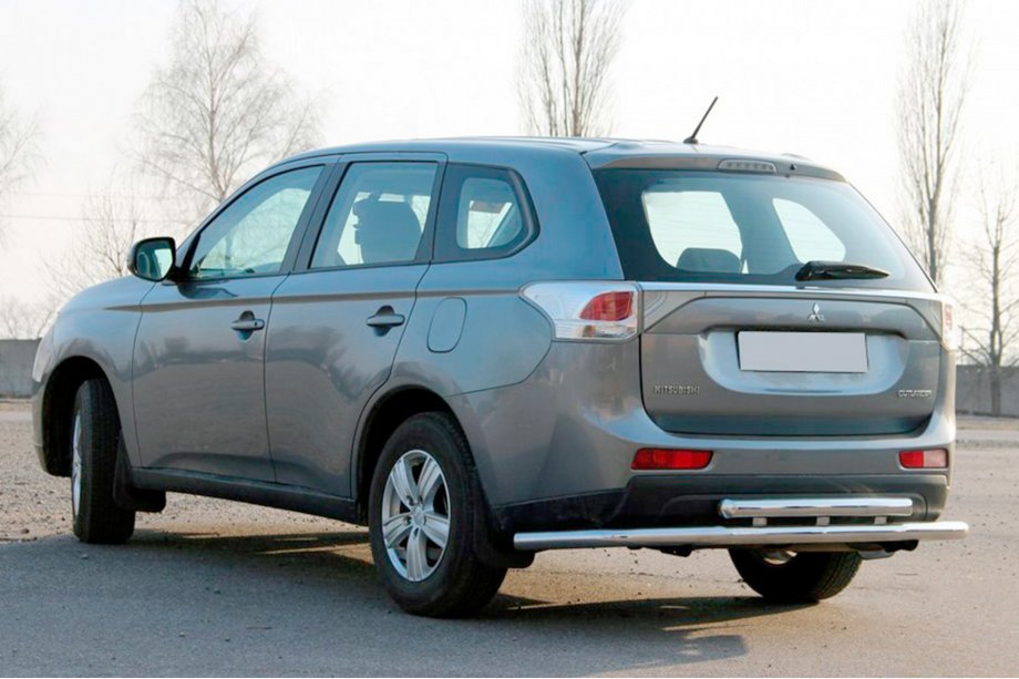 Mitsubishi Outlander 2012-2021 Bara Spate AK004 Inox Image