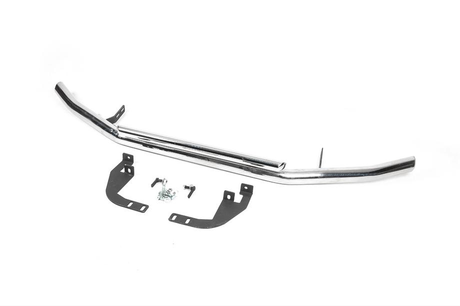 Mitsubishi Pajero Sport 2008-2015 Protectie Fata ST014 (Inox) Foto 1