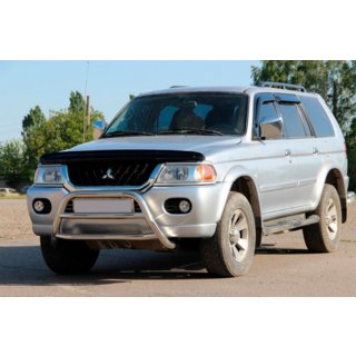 Bullbar WT022 Otel Inoxidabil Mitsubishi Pajero Sport 1996-2007 foto 1