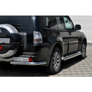 Bara Spate AK003 (Inox) Mitsubishi Pajero Wagon IV 2006-2021 foto 1