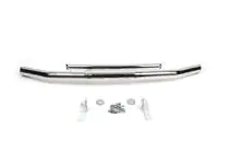 Mitsubishi Pajero Wagon IV 2006-2021 Protectie Fata ST014 (Inox) foto 2