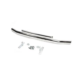 Protectie Fata ST014 (Inox) Mitsubishi Pajero Wagon IV 2006-2021 foto 3