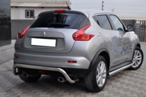 Nissan Juke 2010-2019 Tevi Laterale Ø60 (2 buc, Inox) foto 4