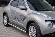 Nissan Juke 2010-2019 Tevi Laterale Ø60 (2 buc, Inox) foto 1