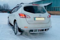 Nissan Murano 2008-2014 Bara Spate AK Inox foto 3