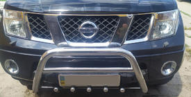 Nissan Navara 2006-2015 Bullbar WT003 (Inox) foto 4