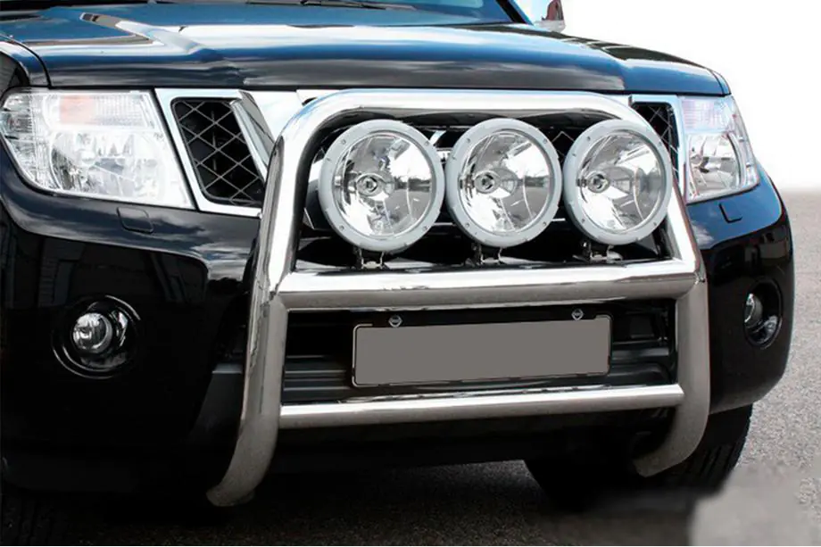 Nissan Navara 2006-2015 Bullbar WT018 (Inox) Image