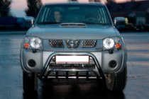 Nissan NP300 1999-2015 Bullbar WT002 (Otel Inoxidabil) foto 2