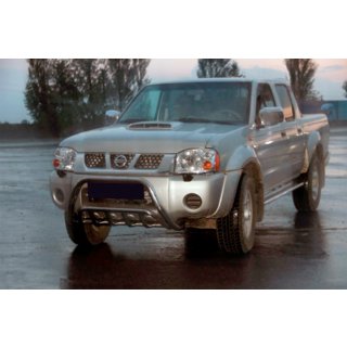 Bullbar WT002 (Otel Inoxidabil) Nissan NP300 1999-2015 foto 1