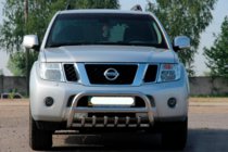 Nissan Pathfinder R51 2005-2014 Bullbar WT008 (Inox) foto 3
