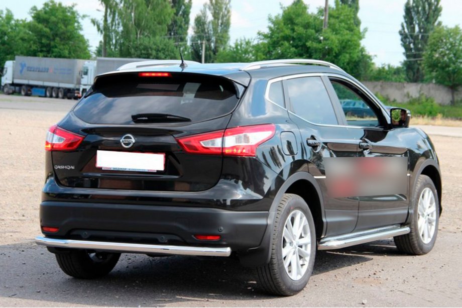 Nissan Qashqai 2014-2021 Bara Spate AK002 (Inox) Foto 3