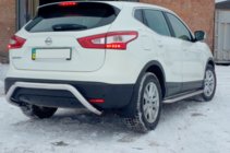 Nissan Qashqai 2014-2021 Bara Spate AK007-1 (Inox) foto 5