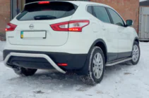 Nissan Qashqai 2014-2021 Bara Spate AK007-1 (Inox) foto 5