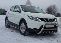 Nissan Qashqai 2014-2021 Bullbar WT003 (Inox) foto 4