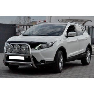 Bullbar WT018 (Inox) Nissan Qashqai 2014-2021 foto 3