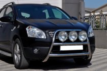 Nissan Qashqai 2010-2014 Bullbar WT018 (Inox) foto 2