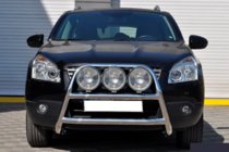Nissan Qashqai 2010-2014 Bullbar WT018 (Inox) foto 1