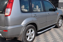 Nissan X-trail T30 2002-2007 Praguri laterale Fullmond (2 buc, aluminiu) foto 4