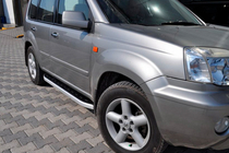 Nissan X-trail T30 2002-2007 Praguri laterale Fullmond (2 buc, aluminiu) foto 1