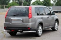 Nissan X-trail T31 2007-2014 Bare colt spate AK003 (2 buc, inox) foto 1