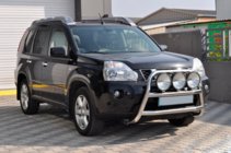 Nissan X-trail T31 2007-2014 Protectie Fata WT018 (Inox) foto 2