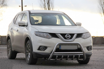 Nissan X-trail T32/Rogue 2014-2021 Bullbar WT003 (Inox) foto 5