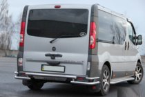 Nissan Primastar 2002-2014 Protectie Spate AK-Special (Inox) foto 2