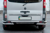 Renault Trafic 2001–2015 Protectie Spate AK-Special (Inox) foto 5