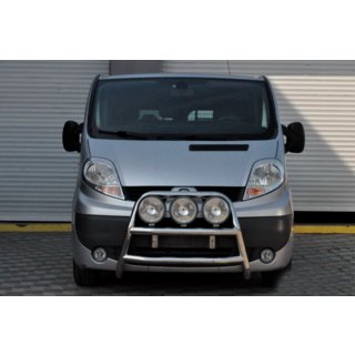 Bullbar WT018 (Inox) Nissan Primastar 2002-2014 foto 2