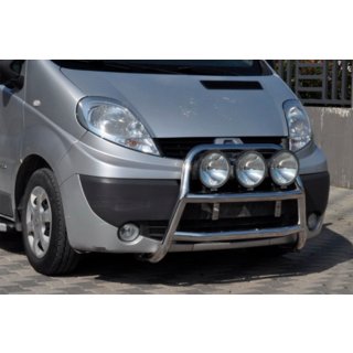Bullbar WT018 (Inox) Nissan Primastar 2002-2014 foto 1