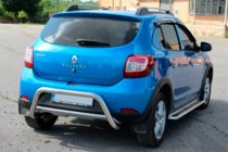 Renault Sandero 2013-2022 Bara Spate AK007 (Inox) foto 3